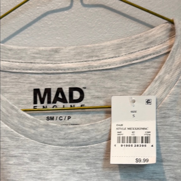 Mad Engine Small Grill Master Red and Gray Men's T-Shirt - Picture 4 of 8